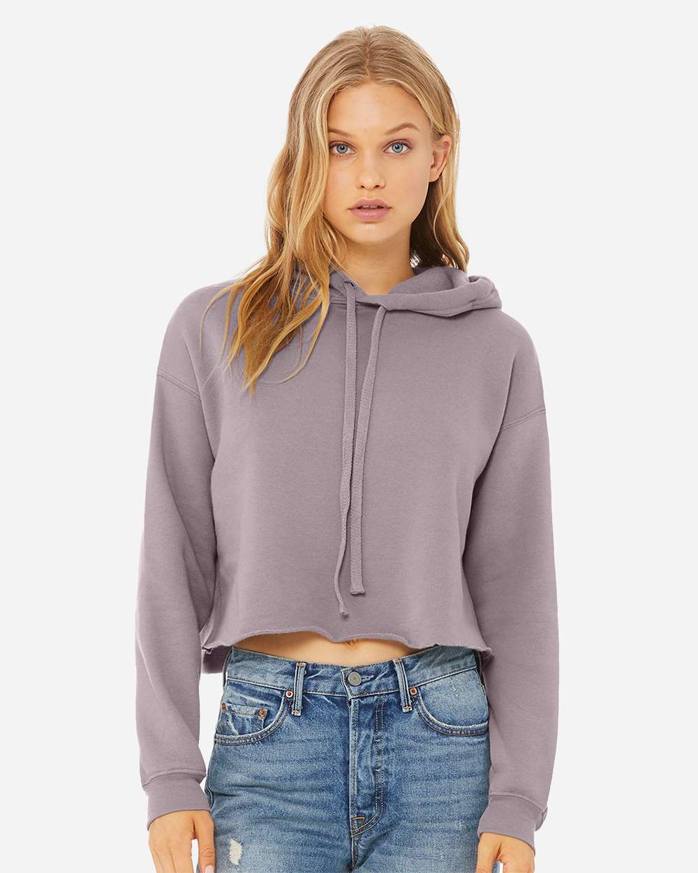 Custom Babe Crop Hoodie