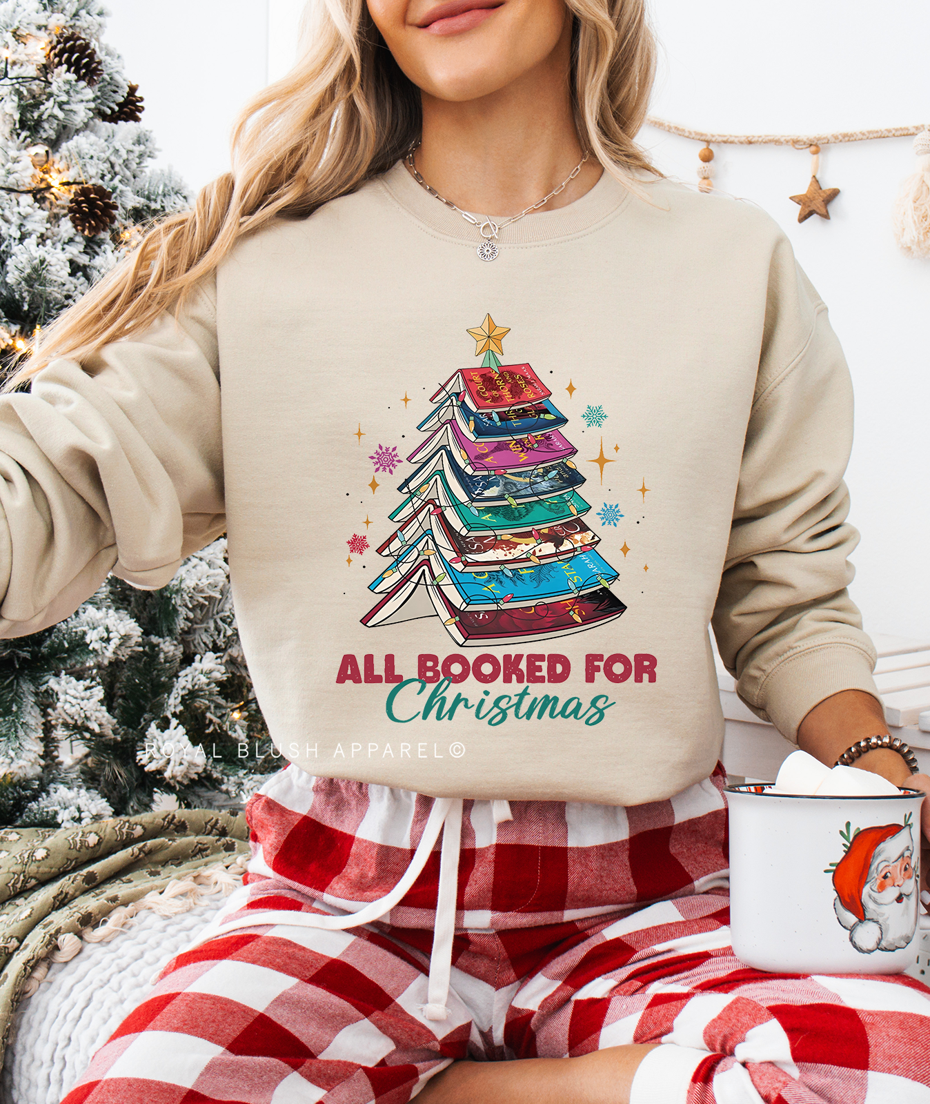 ACOTAR All Booked For Christmas Sweatshirt