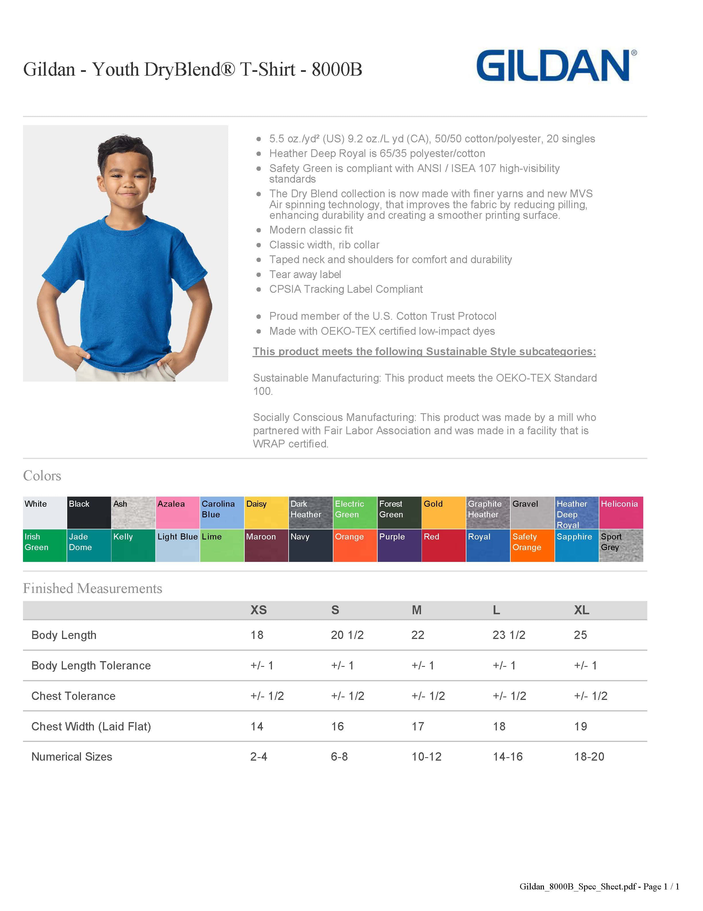 St Edmund Dry Blend T-Shirt