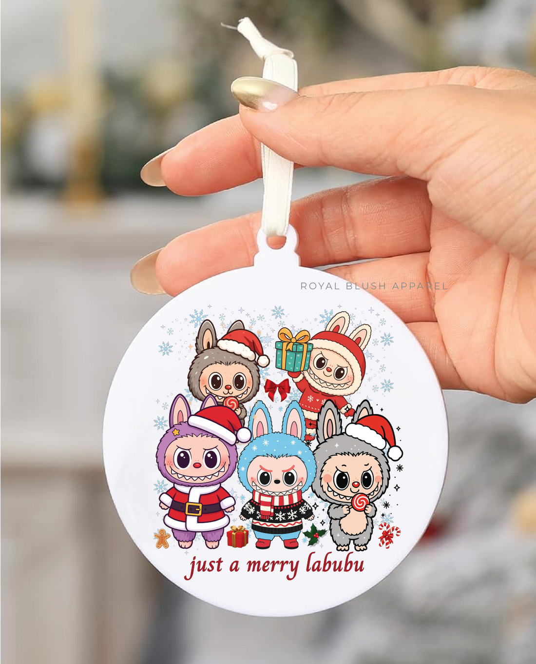 Just A Merry Acrylic Ornament