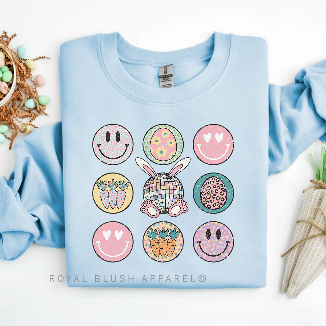 Easter Tic Tac Toe Sweatshirt
