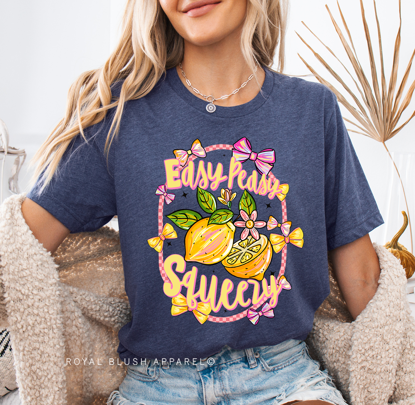 Easy Peasy Lemon Squeezy Relaxed Unisex T-shirt