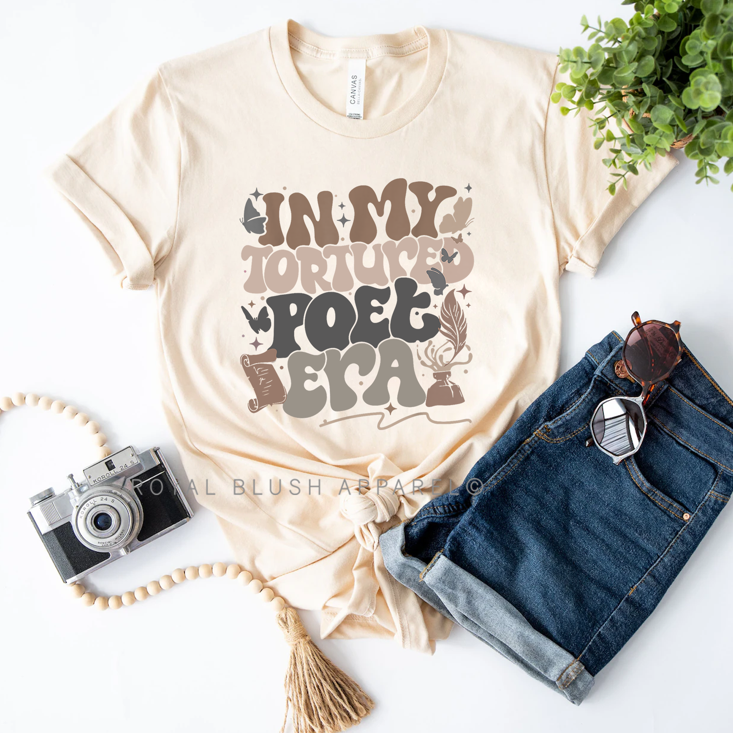 In My Tortured Poet Era Relaxed Unisex T-shirt