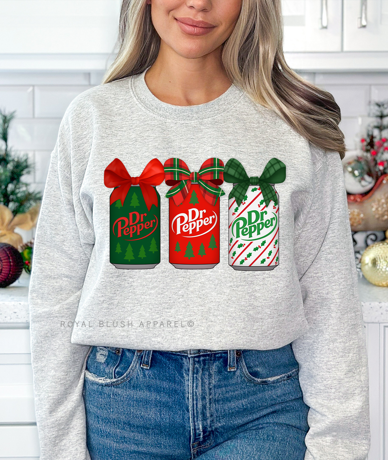 Festive Dr Pepper Sweatshirt