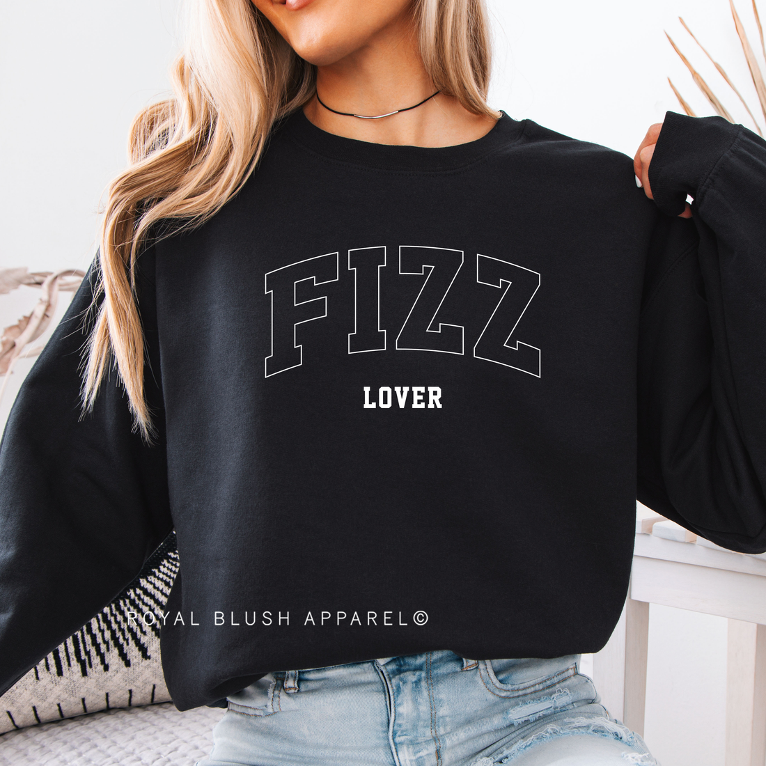 PRE-ORDER Fizz Lover Embroidery Sweatshirt