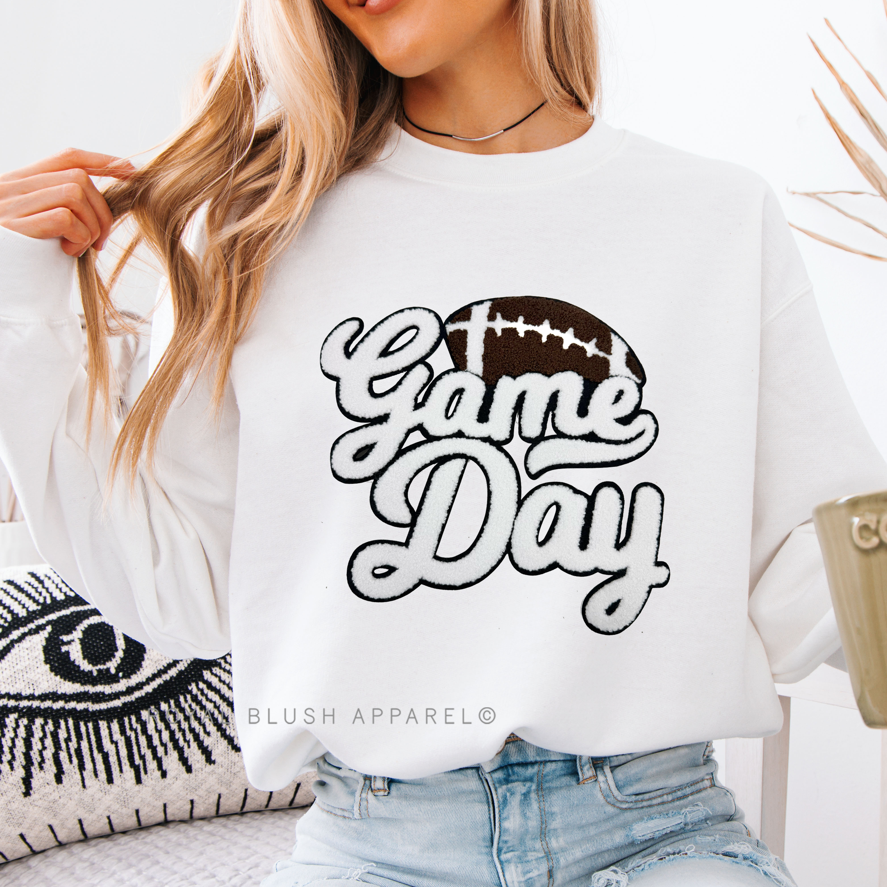 Game Day Patch Sweatshirt
