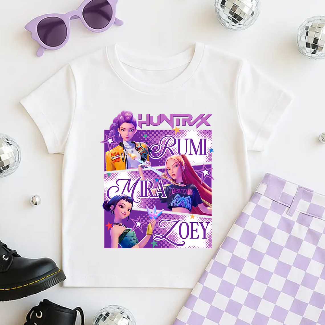 Purple Huntrix Toddler & Youth T-Shirt