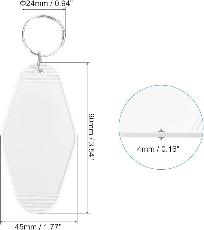 The Wellness Club Motel Keychain