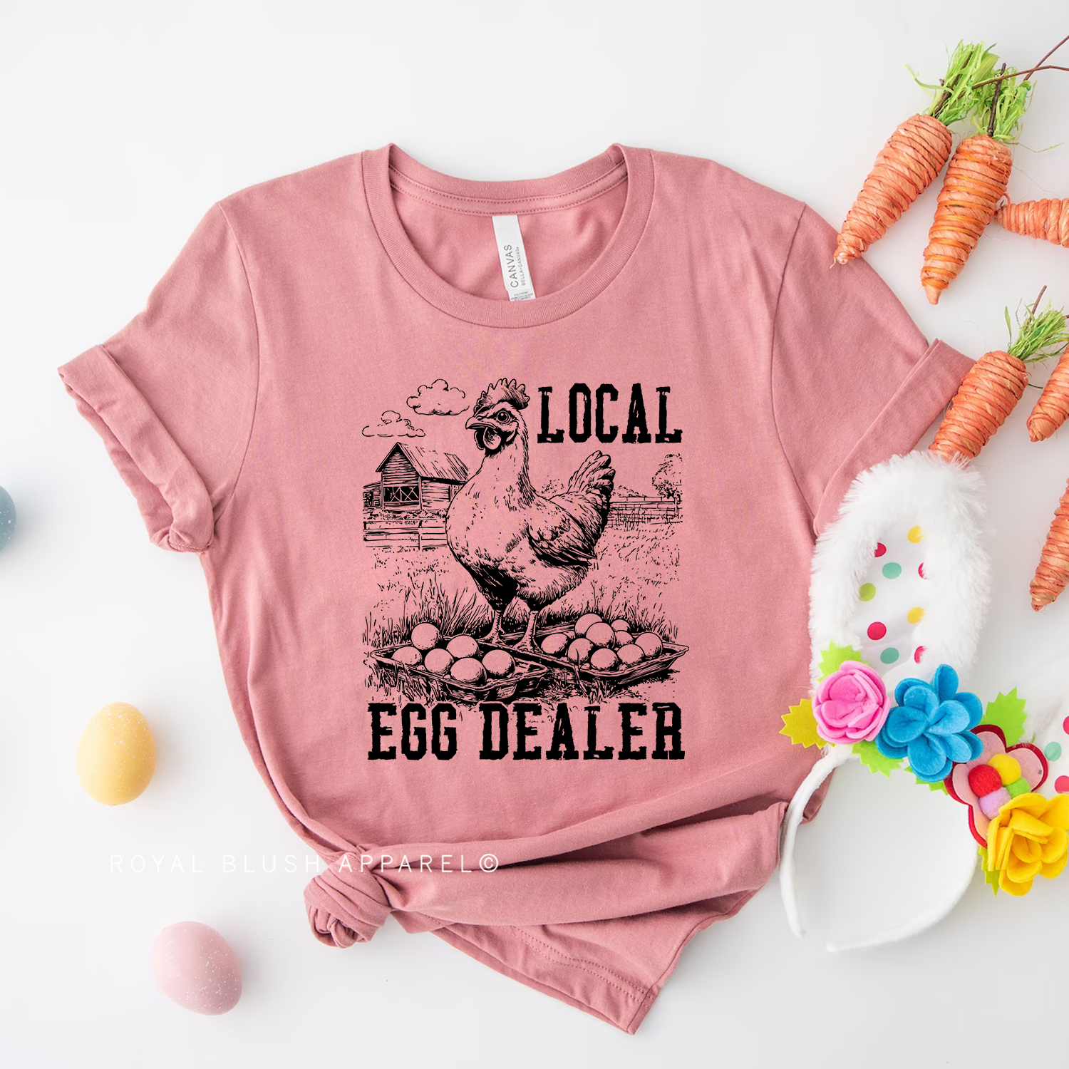 Local Egg Dealer Relaxed Unisex T-shirt