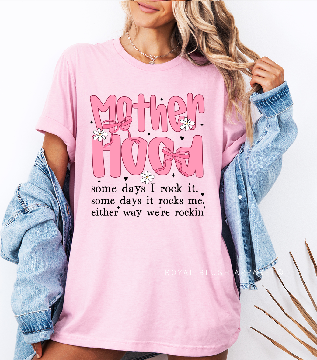 Pink Motherhood Relaxed Unisex T-shirt