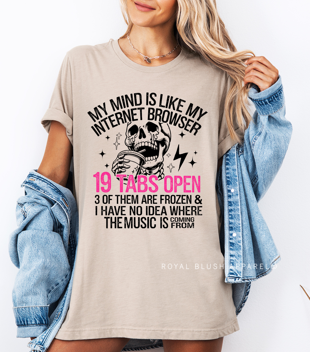 19 Tabs Open Relaxed Unisex T-shirt