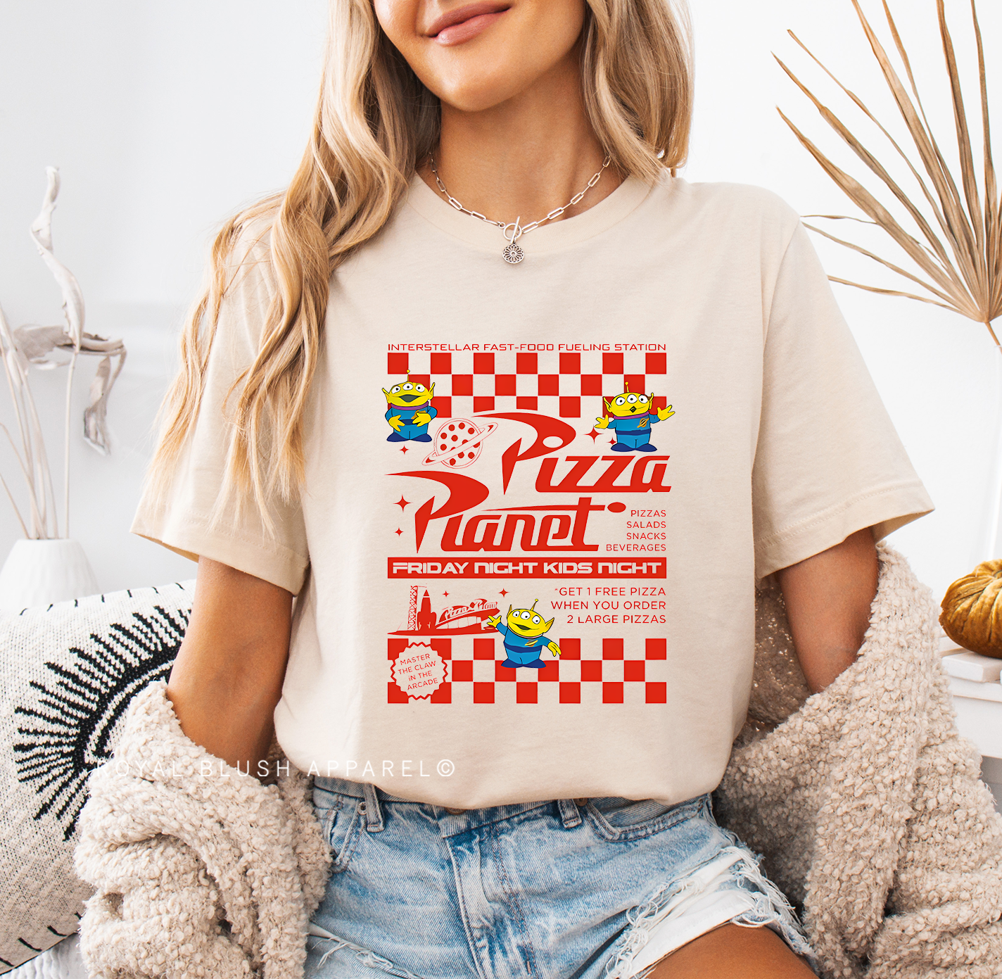 Pizza Planet Relaxed Unisex T-shirt