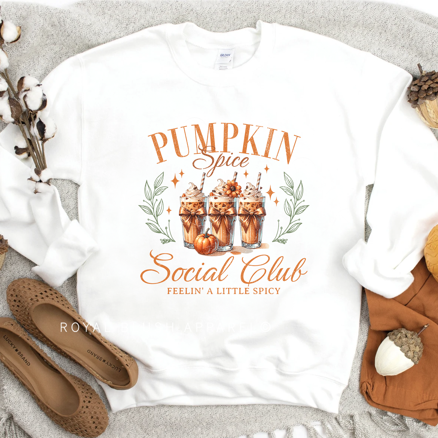 Pumpkin Spice Social Club Sweatshirt