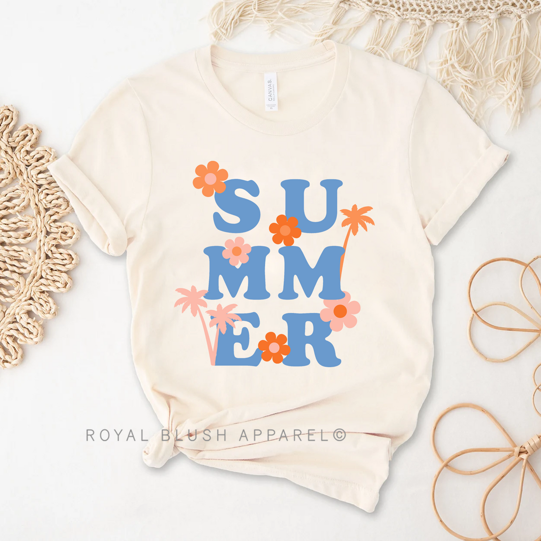 Summer Retro Relaxed Unisex T-shirt