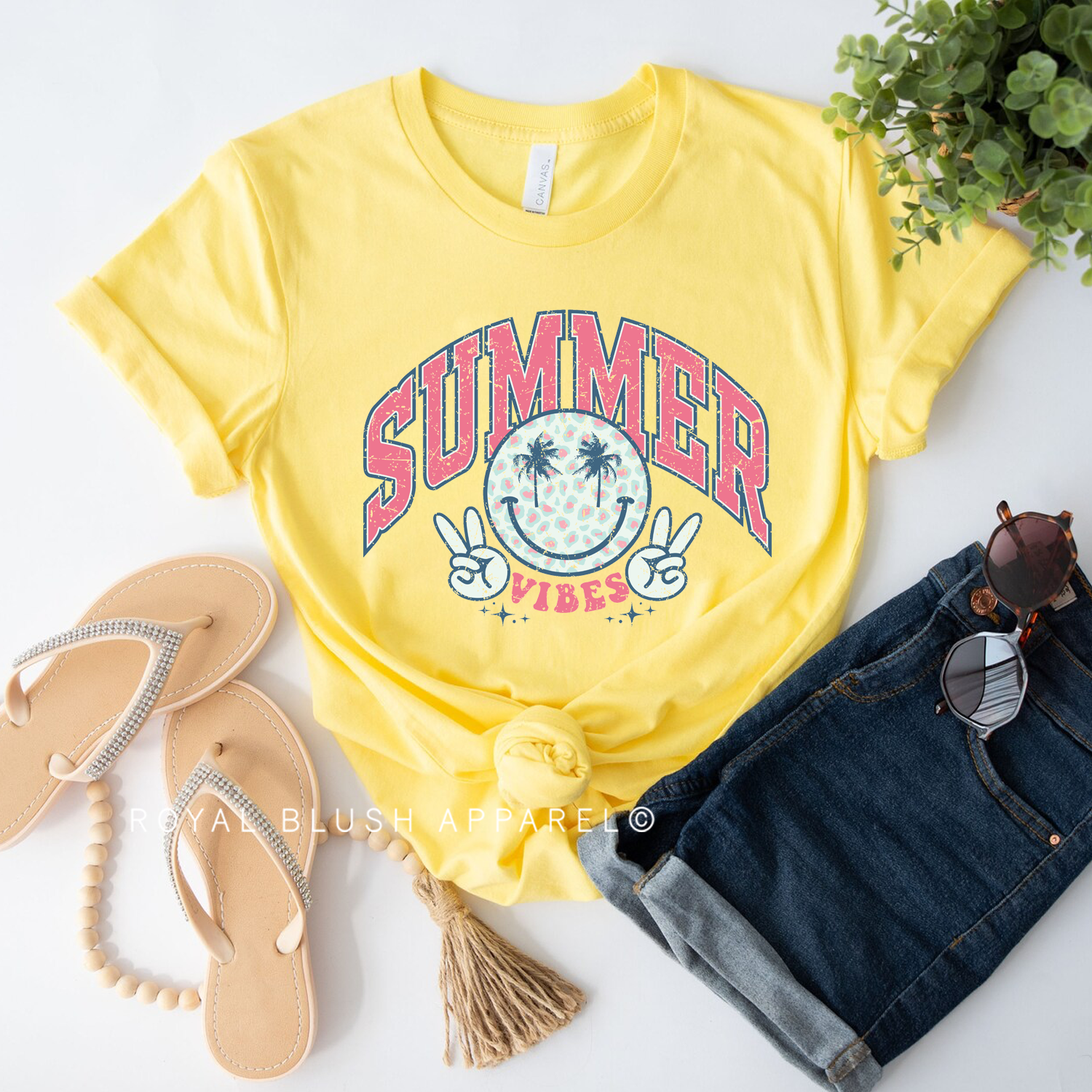 Summer Vibes Relaxed Unisex T-shirt
