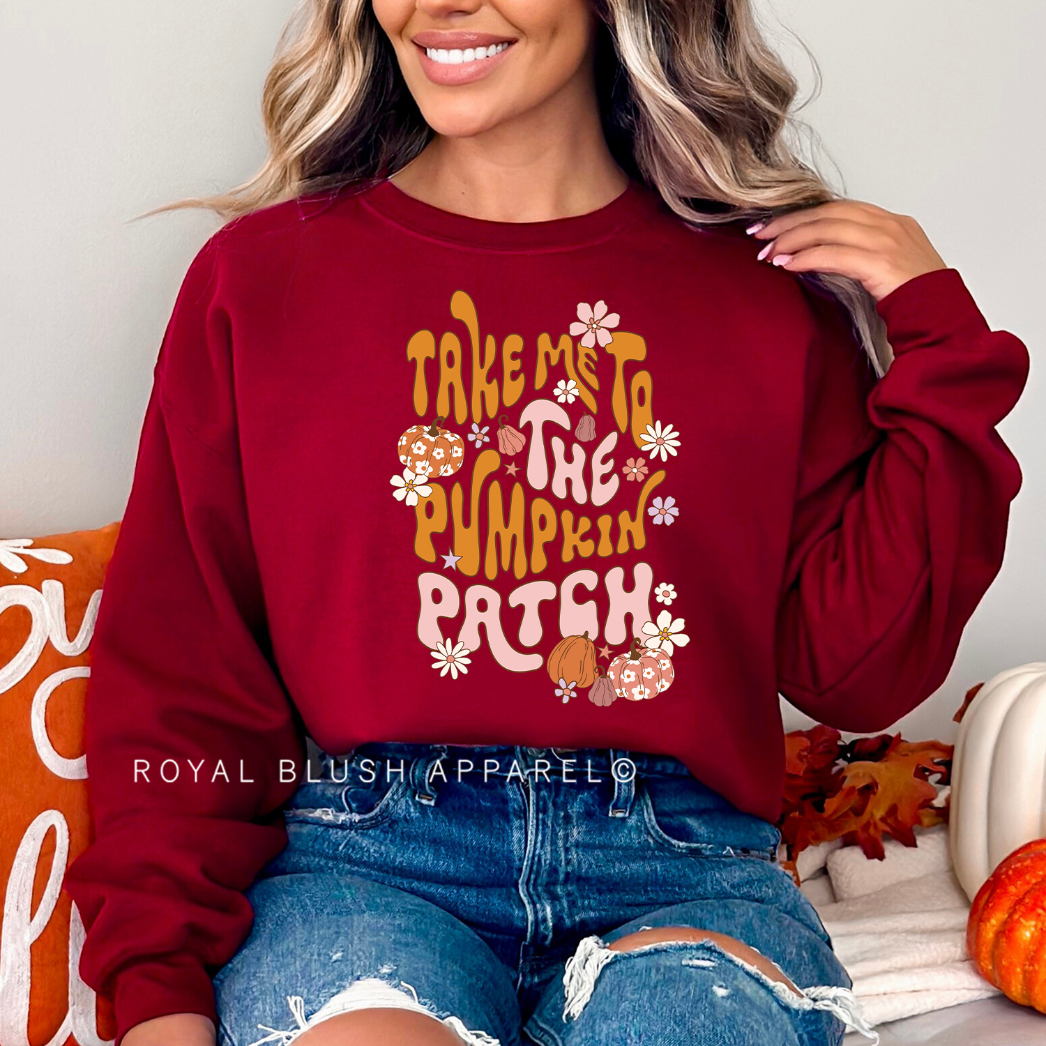 Take Me To The Pumpkin Patch Sweatshirt