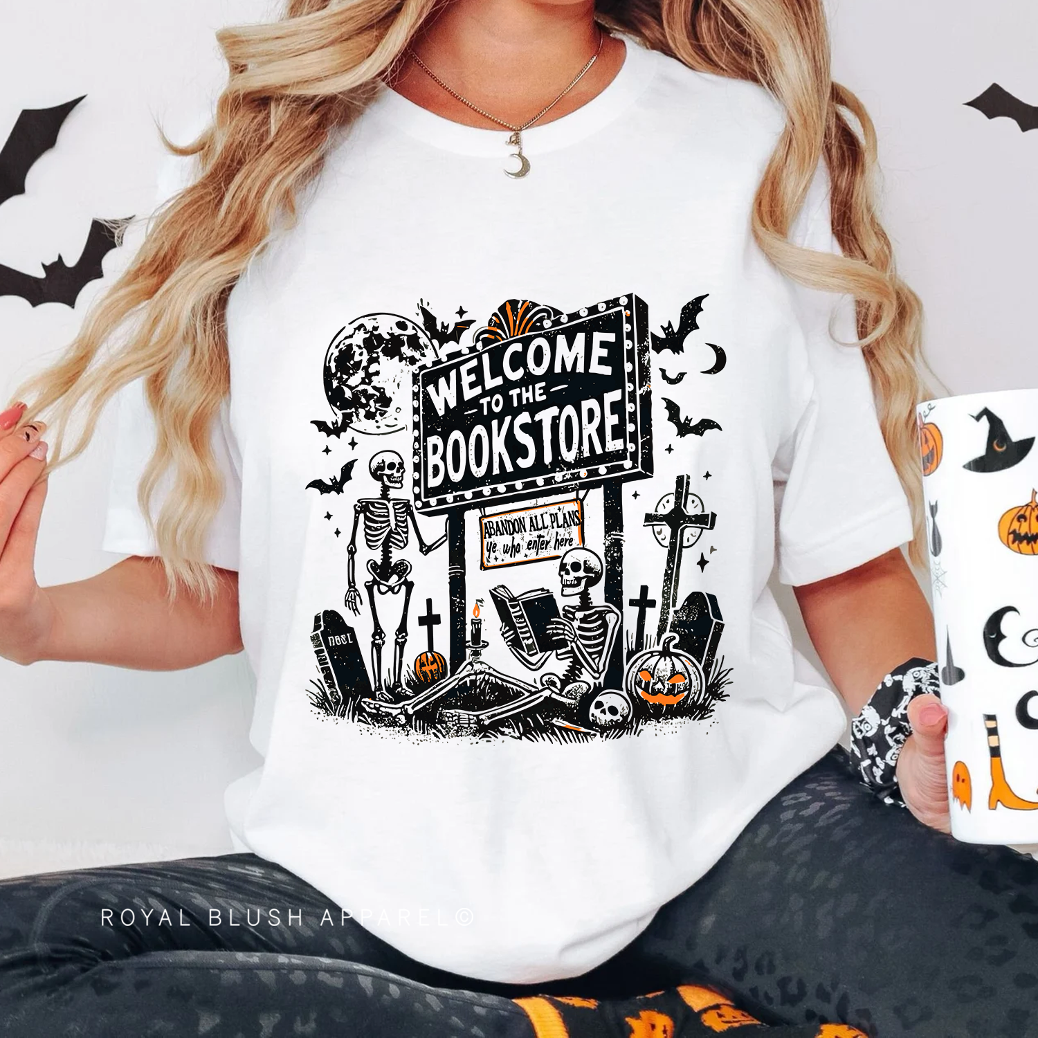 Welcome To The Bookstore Relaxed Unisex T-shirt