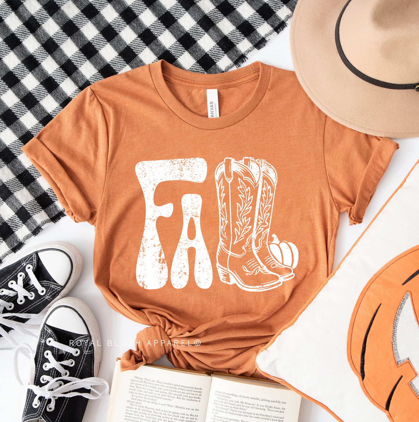 Fall Western Relaxed Unisex T-shirt