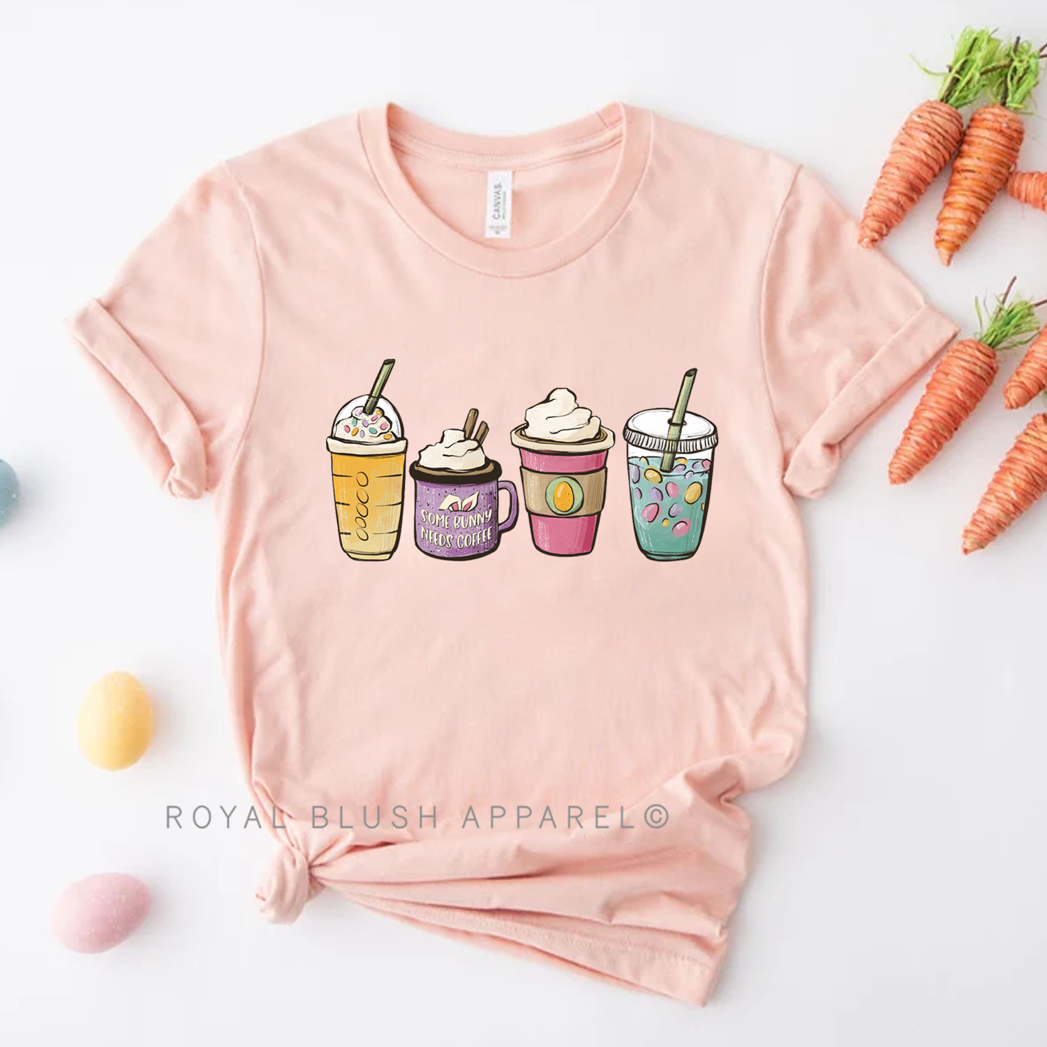 Easter Coffee Relaxed Unisex T-shirt