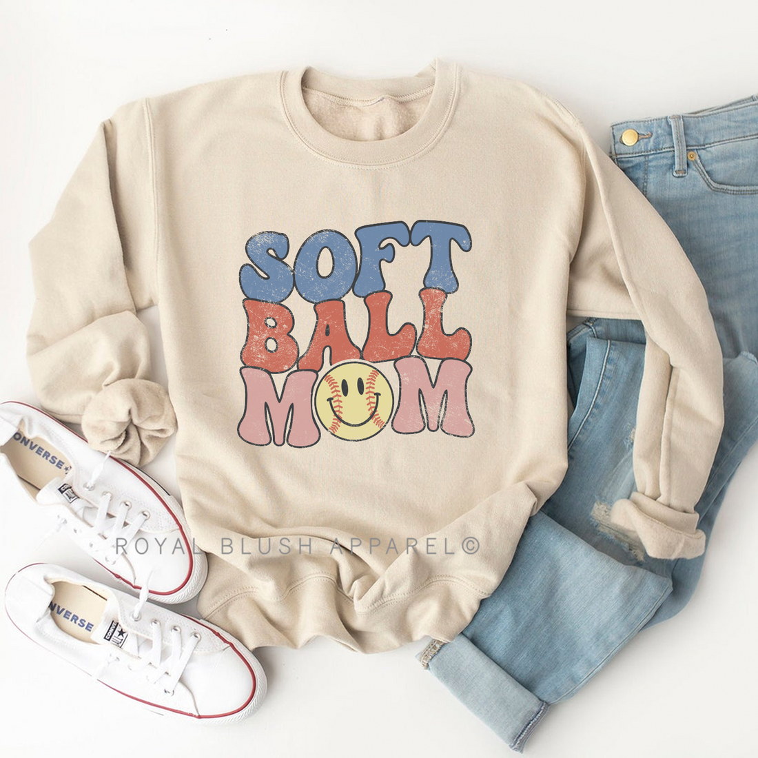 Softball Mom Sweatshirt