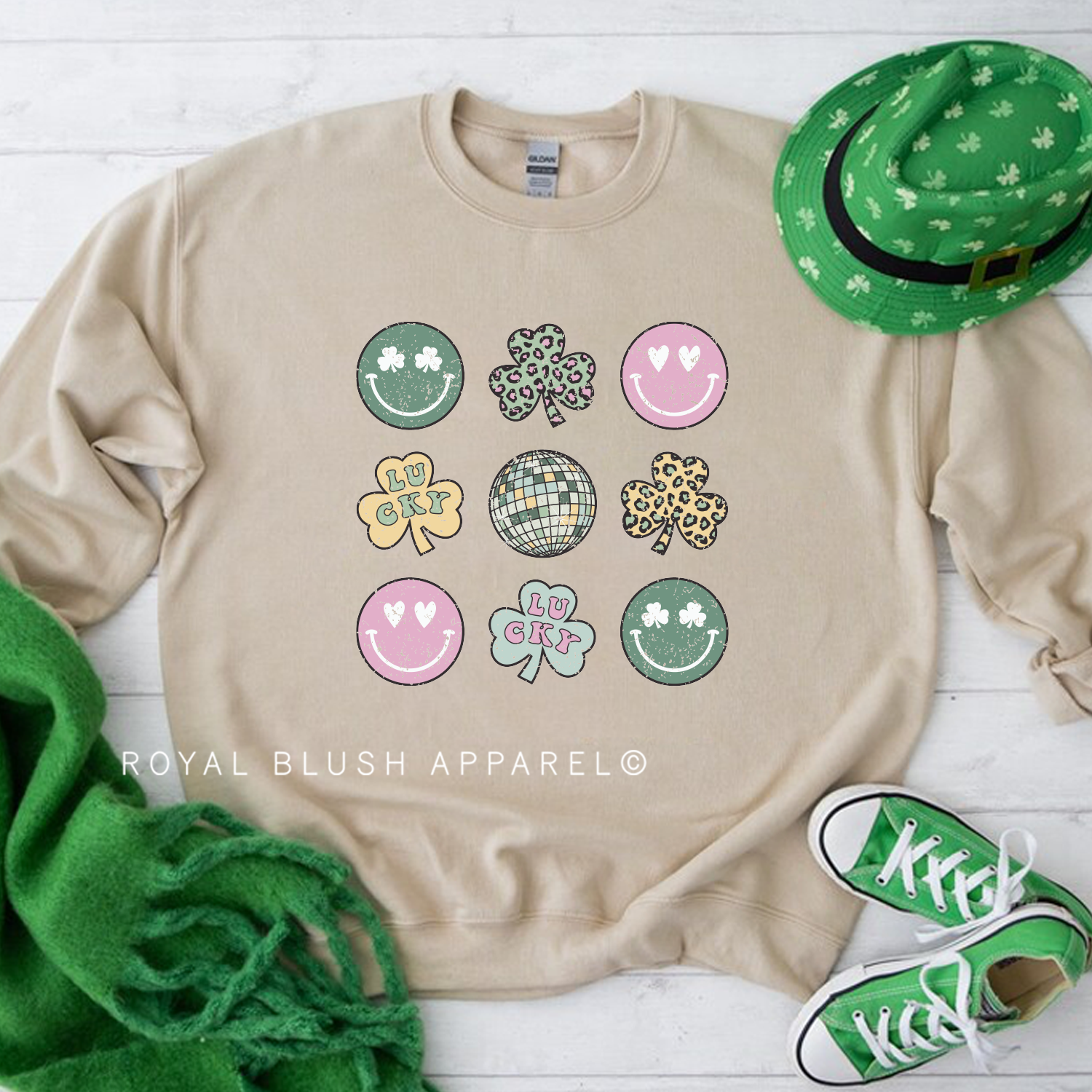 Équipage de Tic Tac Toe St Pats