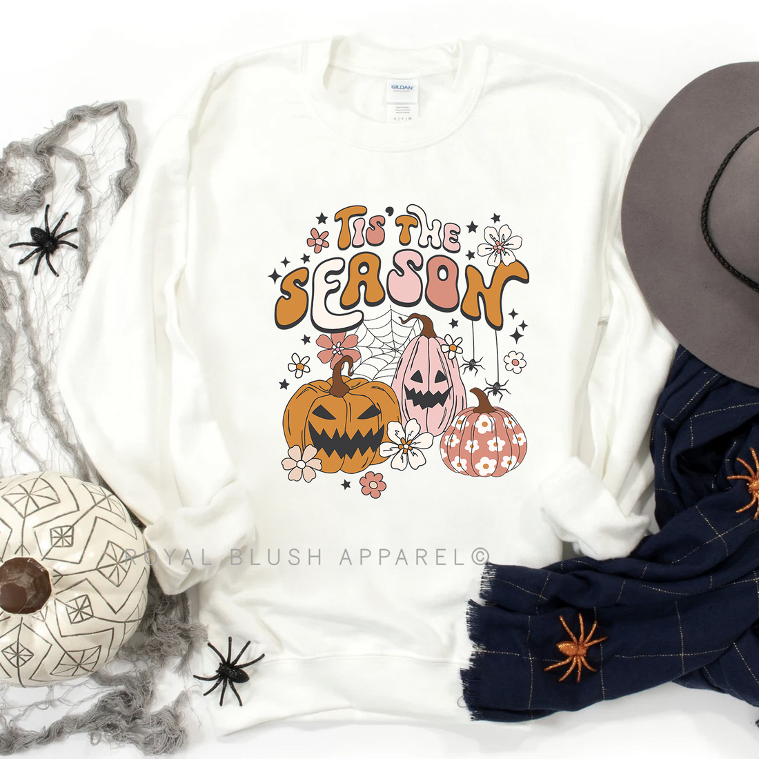 3 sweat-shirts Pumpkins Tis&