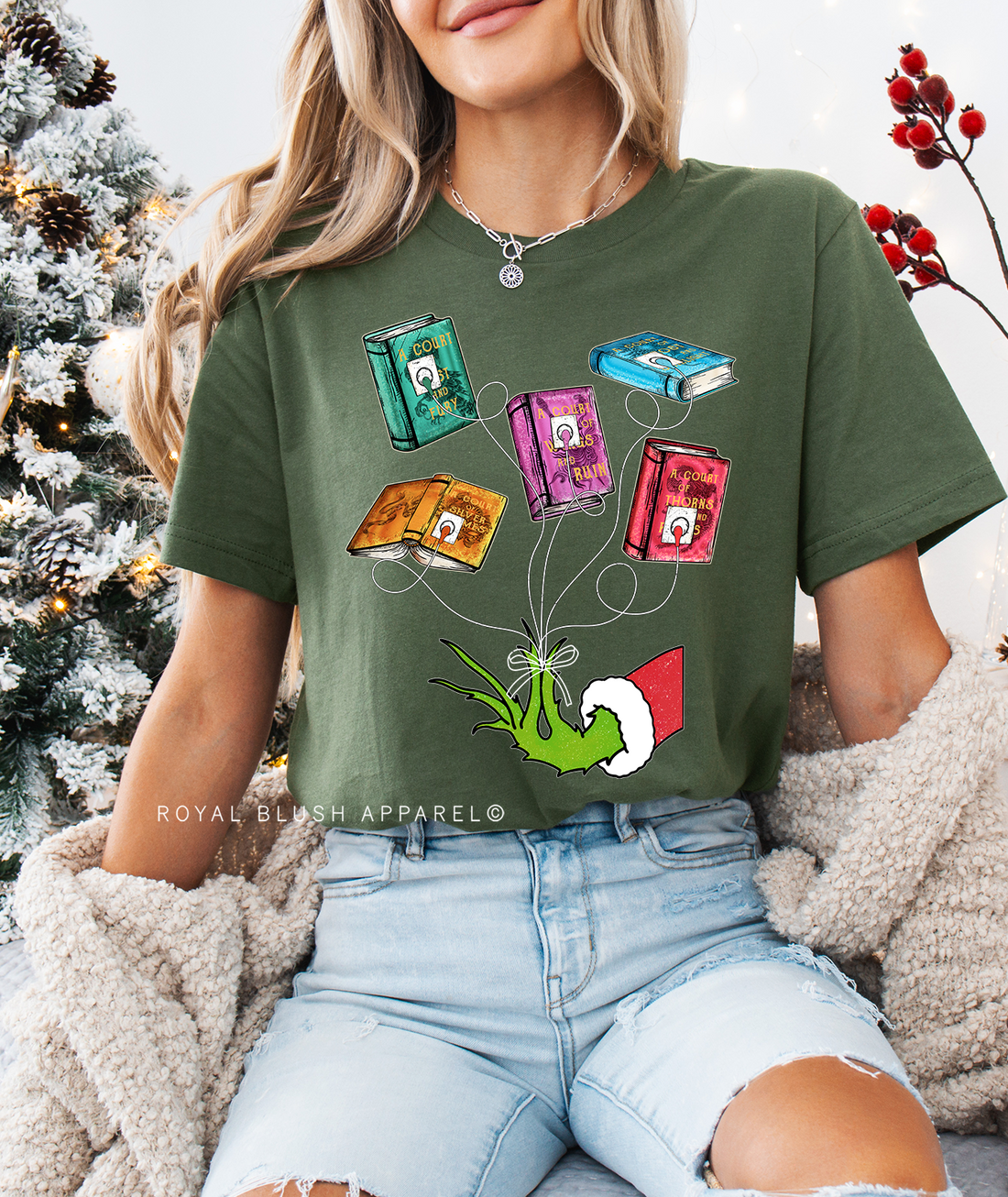 ACOTAR Grinch Relaxed Unisex T-shirt