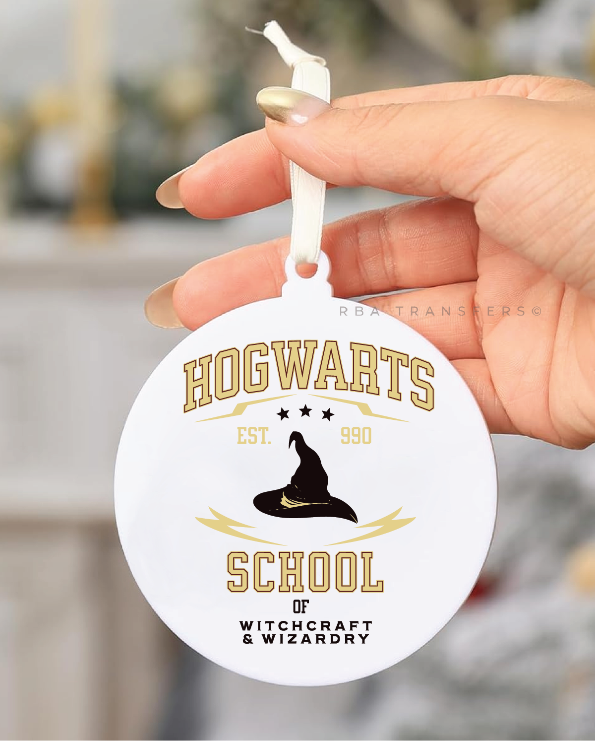 Hogwarts School Acrylic Ornament