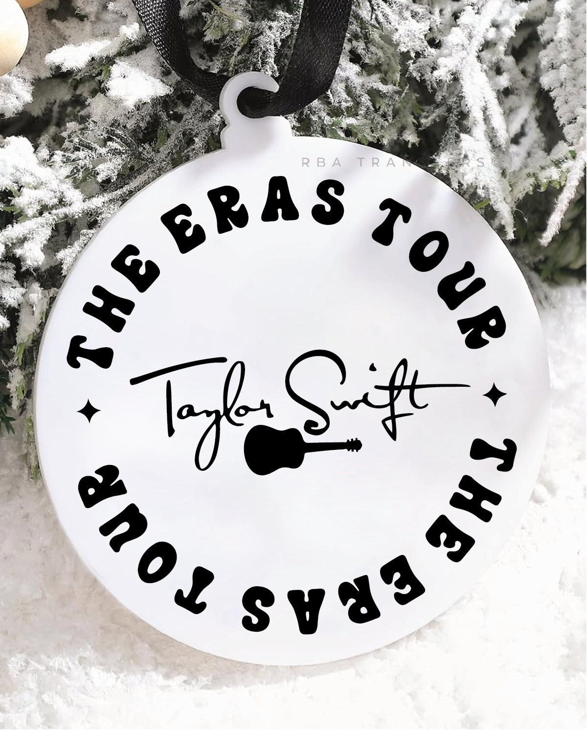 Circle The Eras Tour Taylor Swift Acrylic Ornament