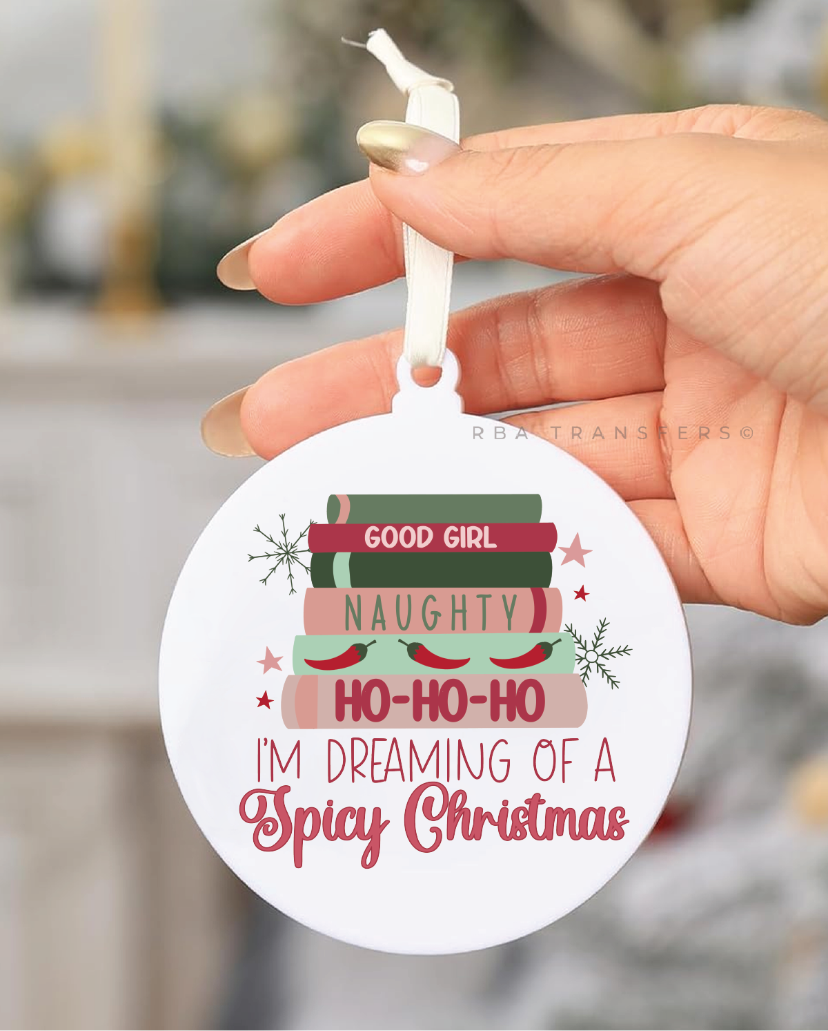 Spicy Christmas Acrylic Ornament