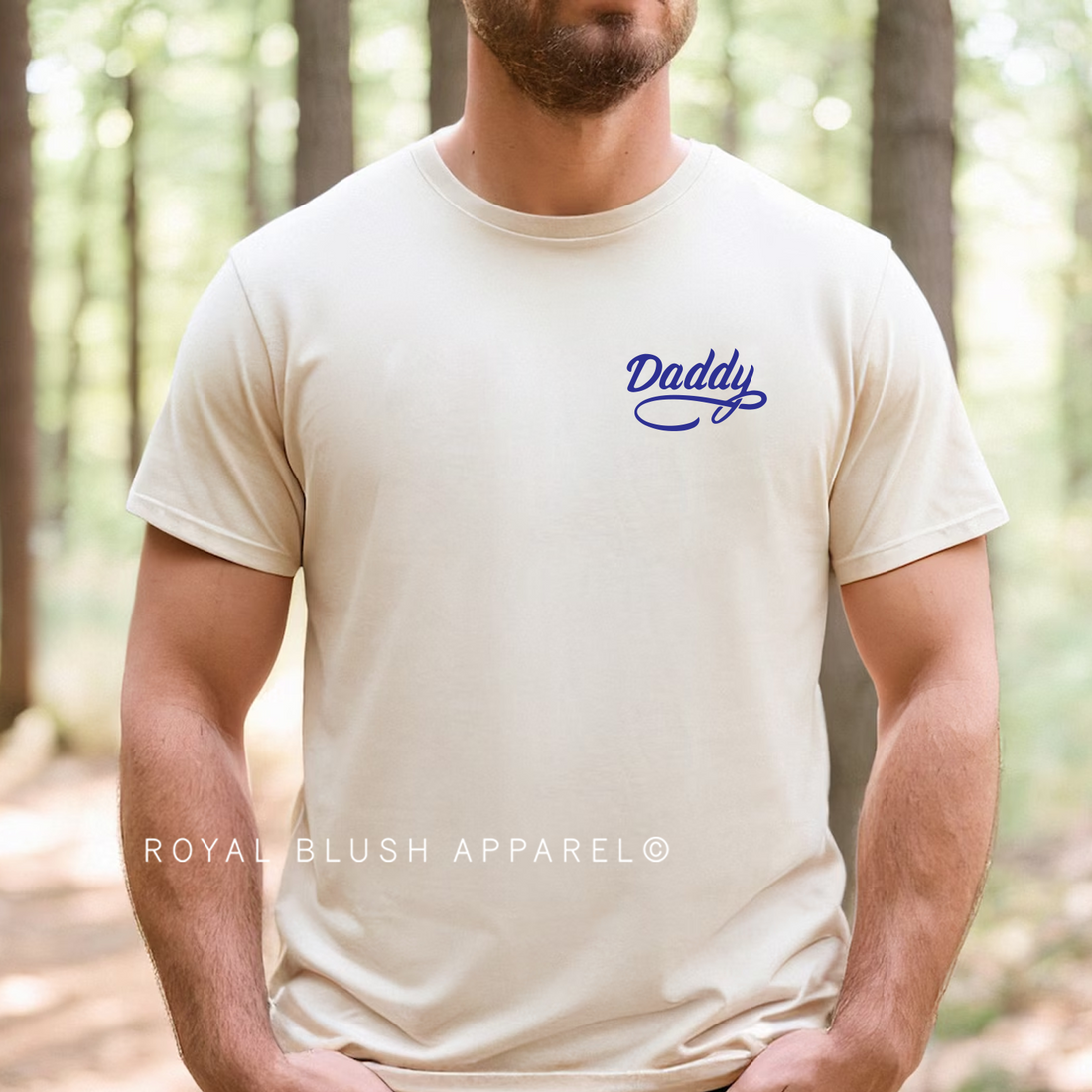 Daddy Pocket T-shirt unisexe décontracté