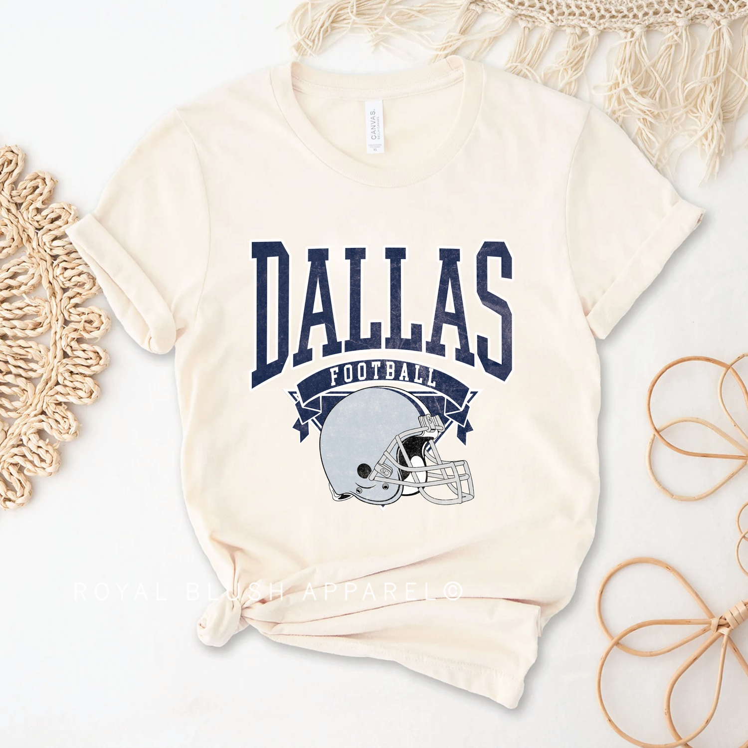 Dallas Football Relaxed Unisex T-shirt