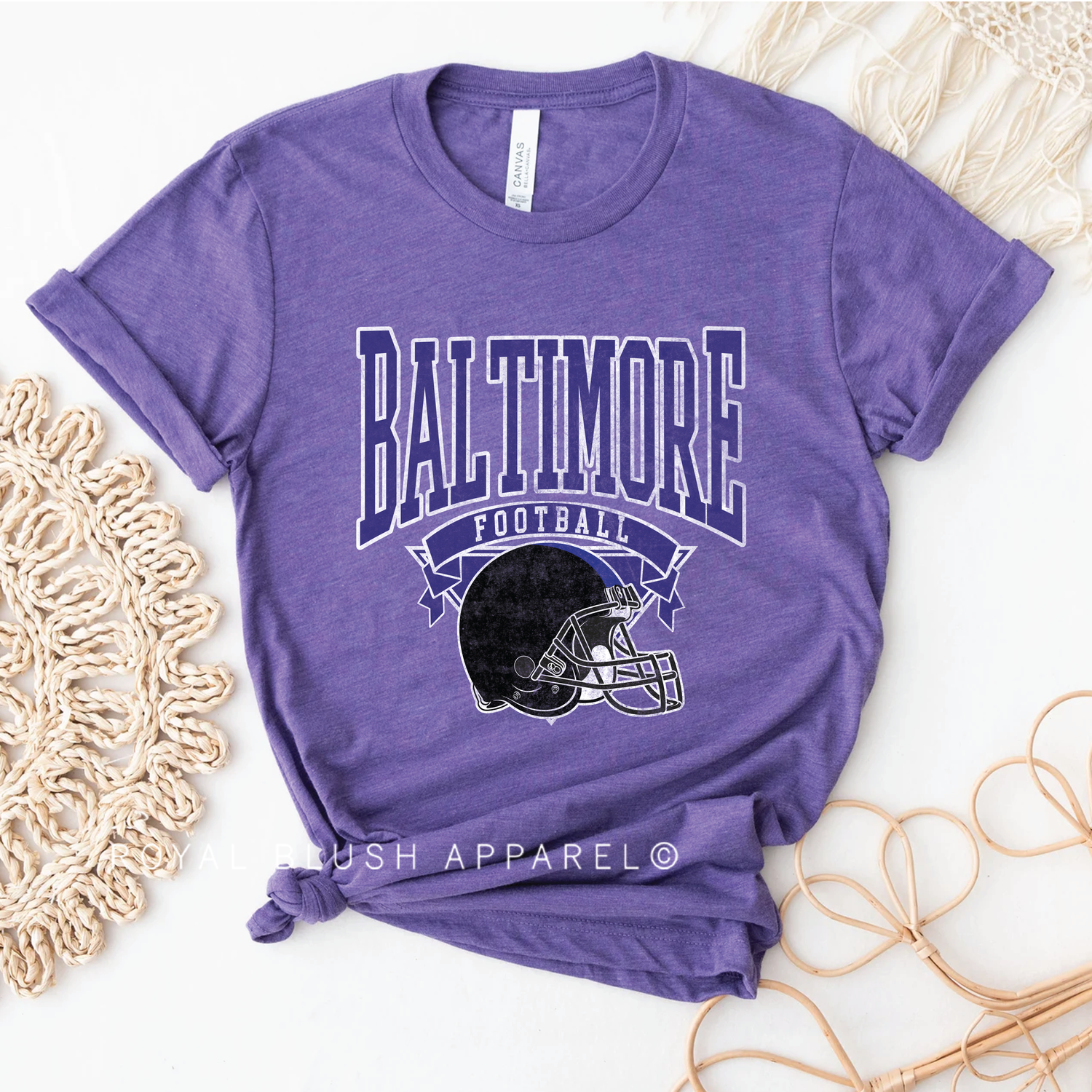 Baltimore Football Relaxed Unisex T-shirt