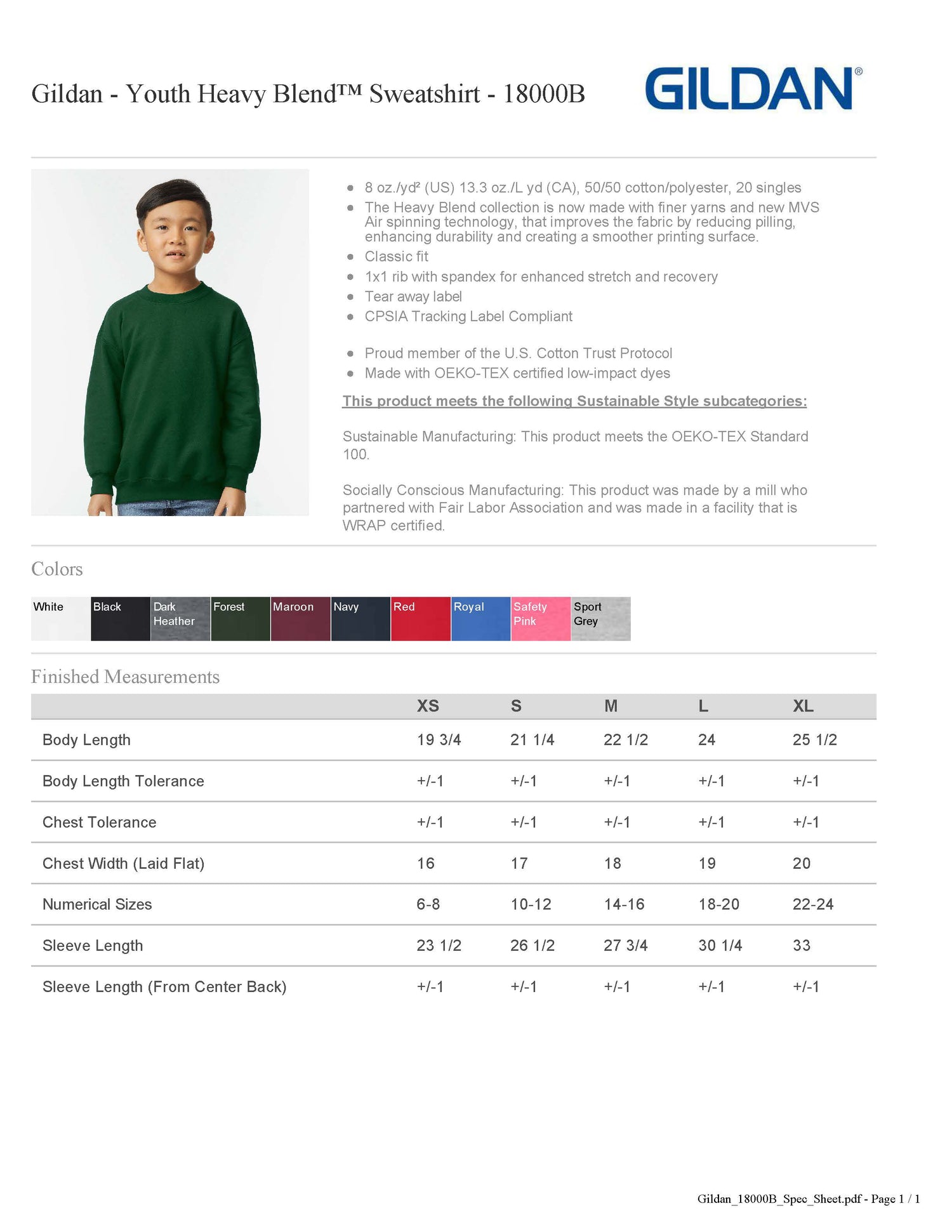 St Edmund Crewneck Sweater