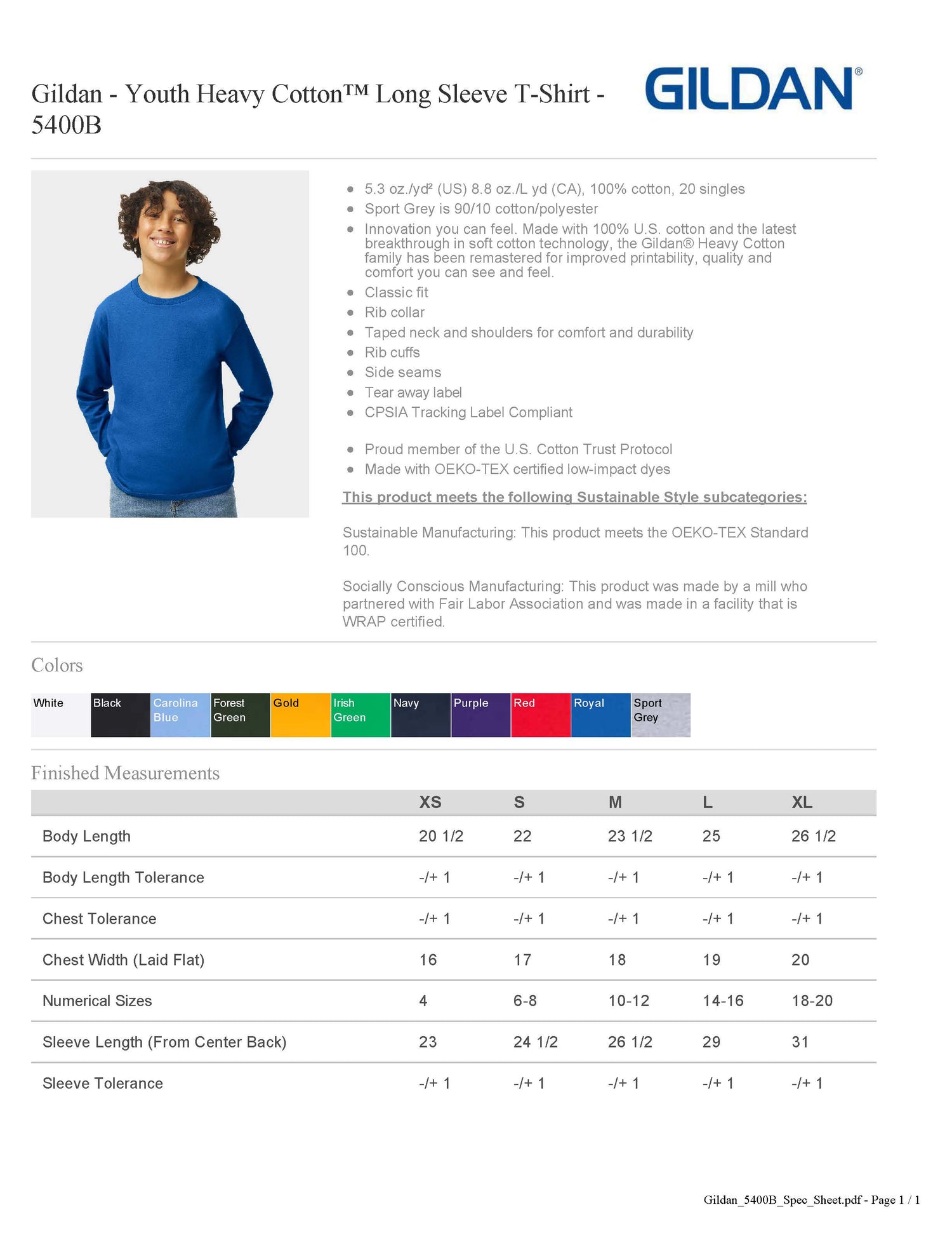 St Edmund Long Sleeve