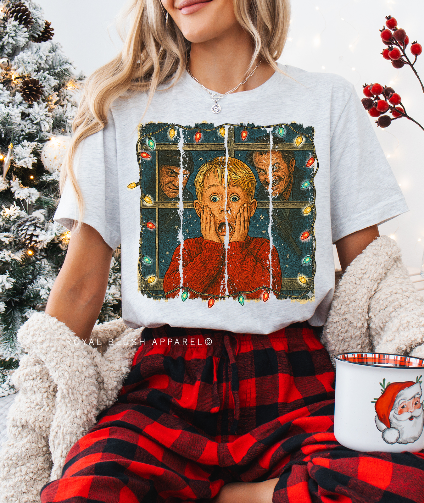 Home Alone Relaxed Unisex T-shirt