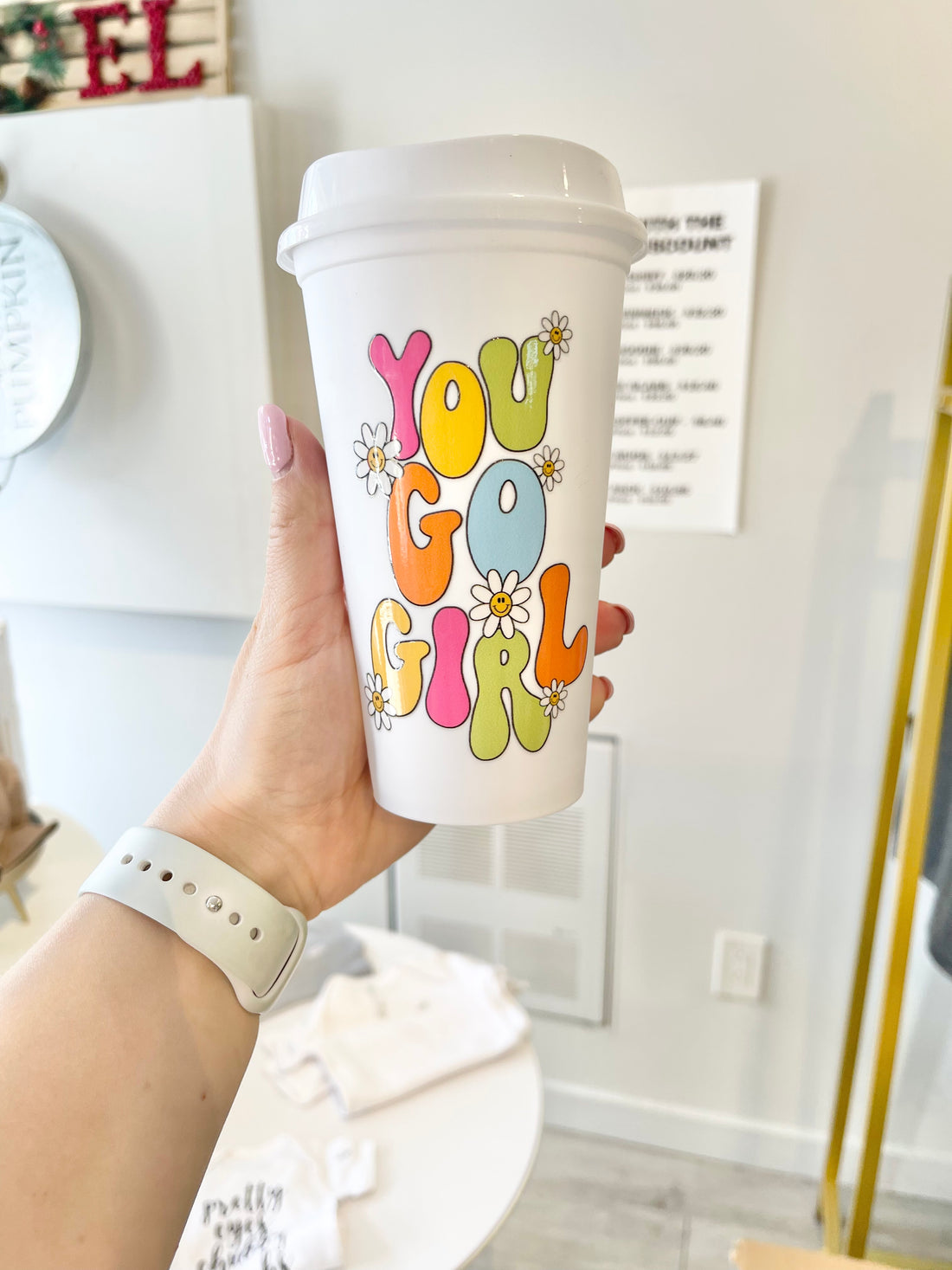 You Go Girl Travel Cup