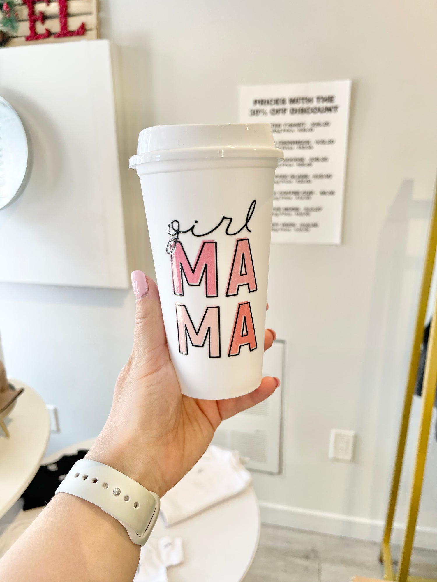 Girl Mama Travel Cup