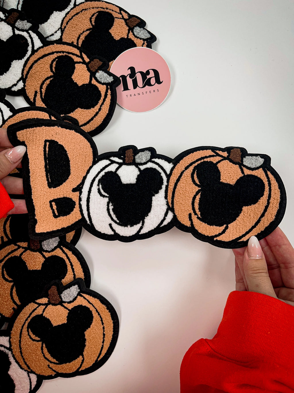 Magical Boo Pumpkin Chenille Patch Sweatshirt secondary image