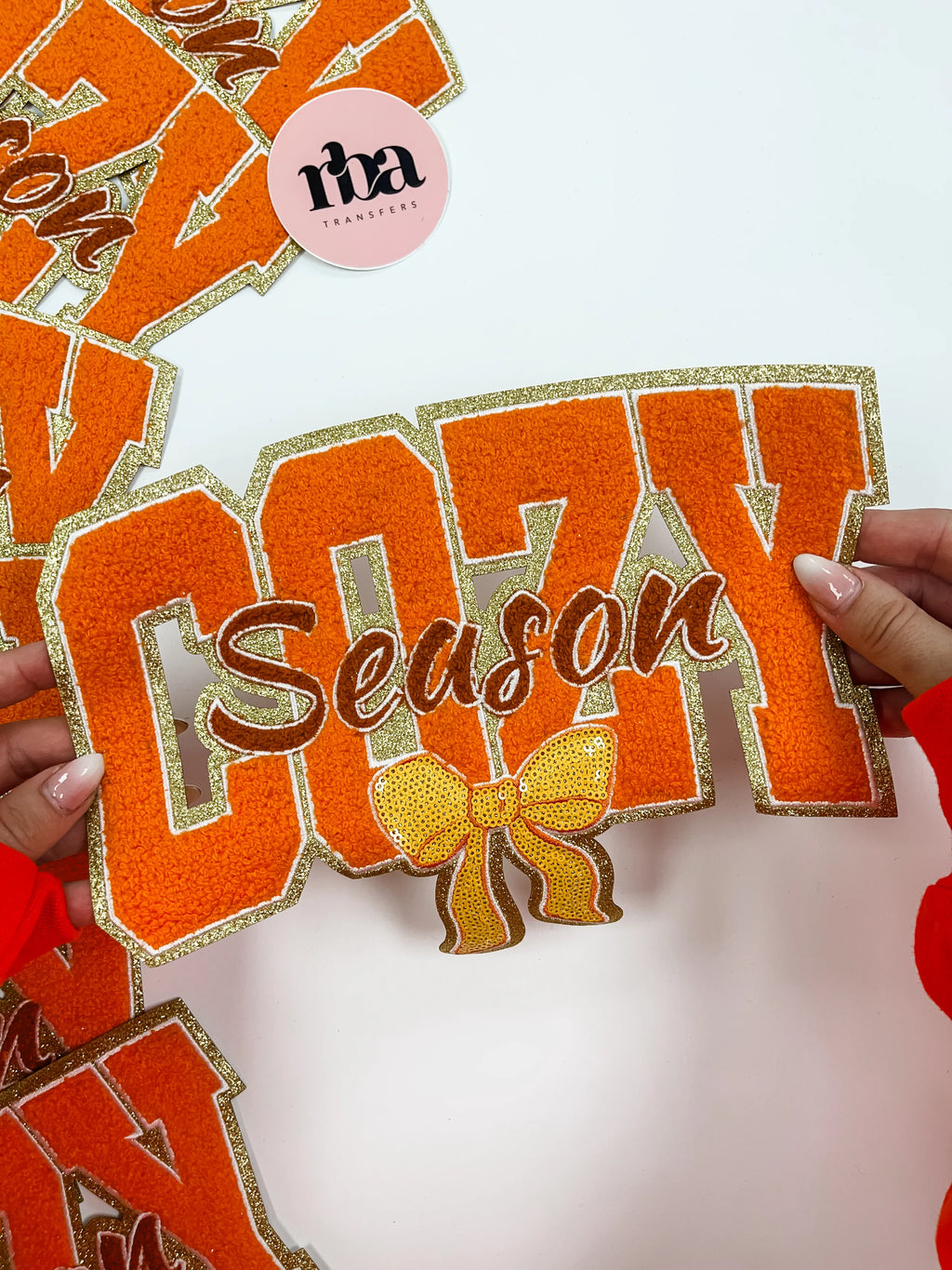 Cozy Season Chenille Patch Sweatshirt secondary image