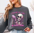 Sarcasm Sprinkle funny sweatshirt