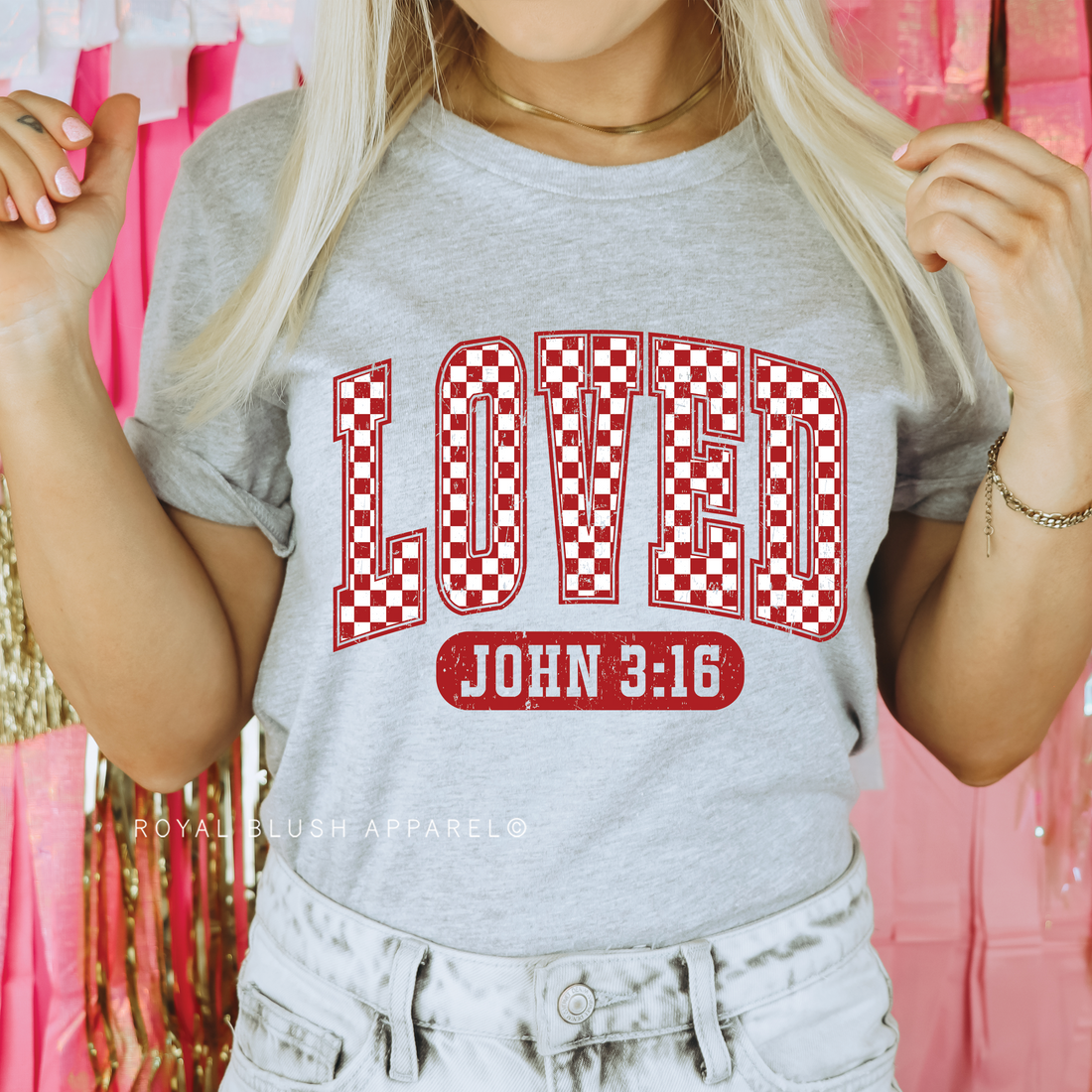 LOVED John 3:16 Relaxed Unisex T-shirt