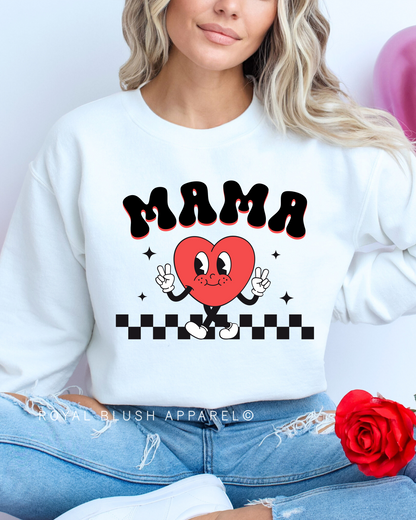 Mama Heart Icon Sweatshirt