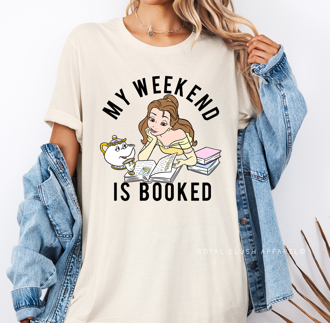 My Weekend Is Booked Relaxed Unisex T-shirt