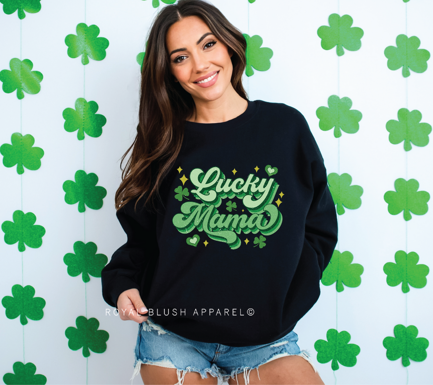 Équipage chanceux de maman