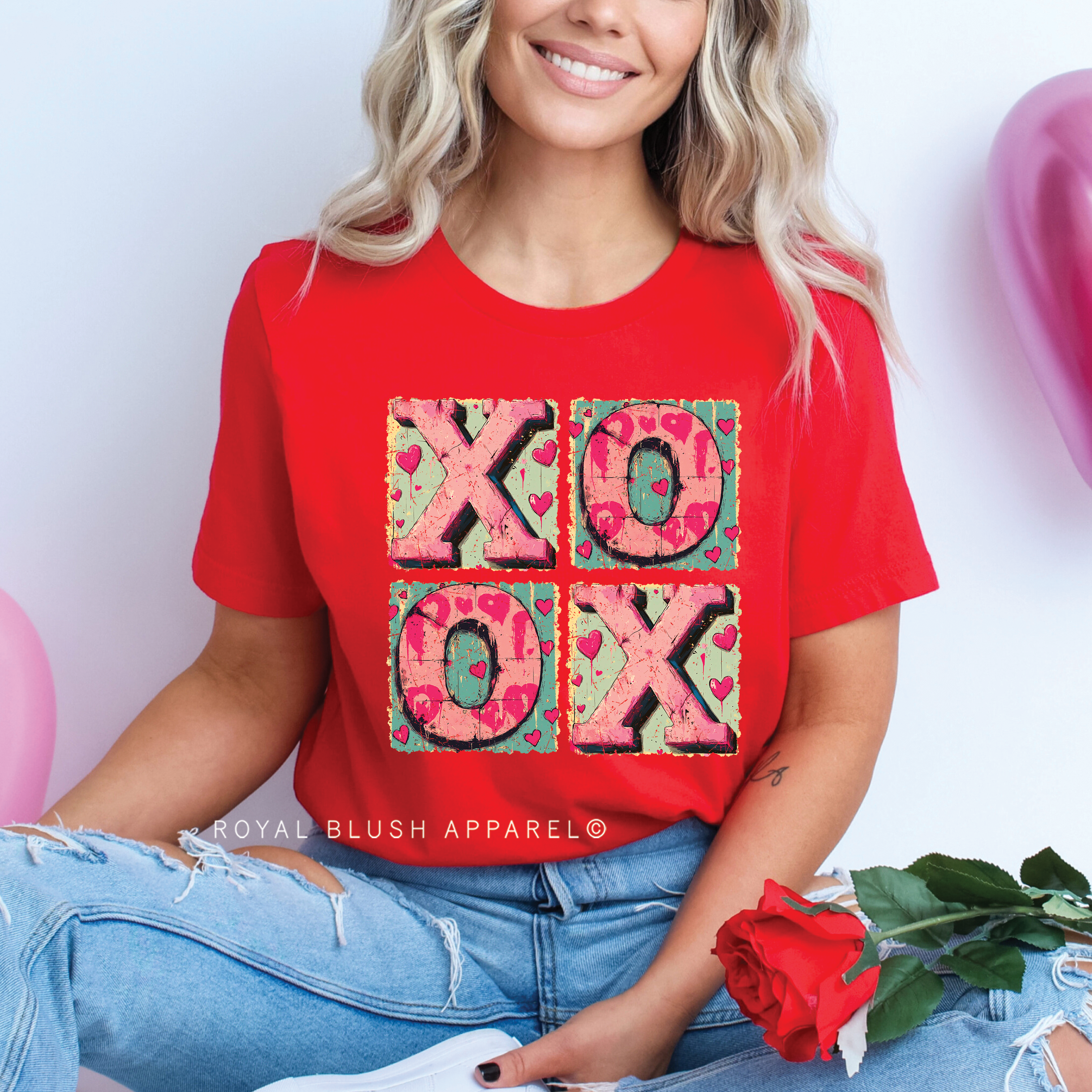 Paintings XOXO Relaxed Unisex T-shirt