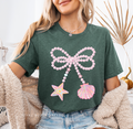 Pearl Bow graphic T-shirt
