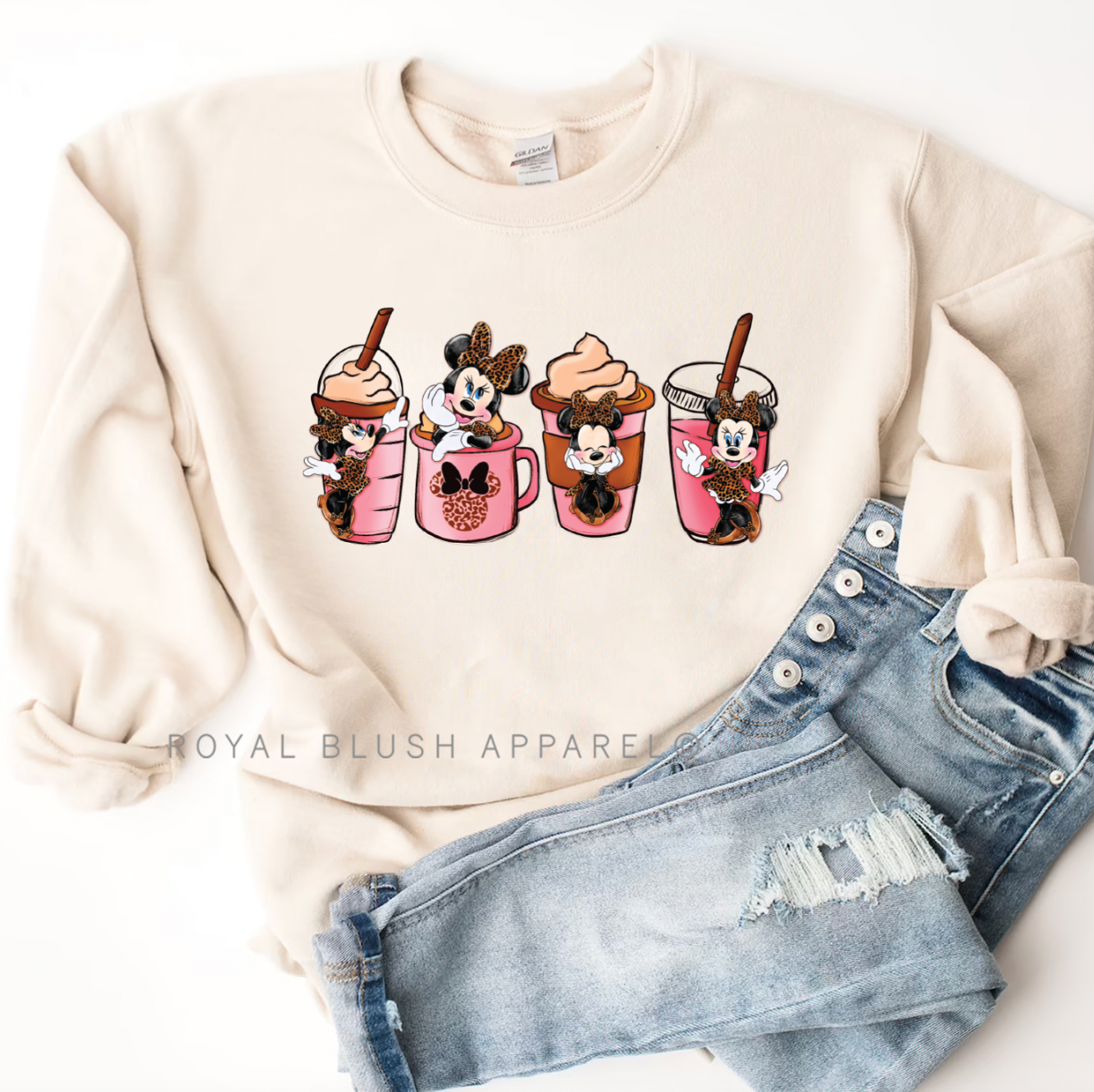 Minnie Coffee Sweatshirt