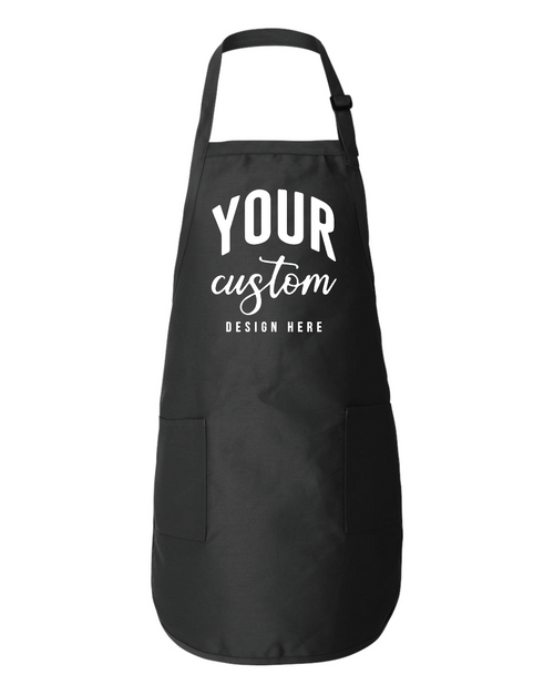Custom apron with personalized logo or design