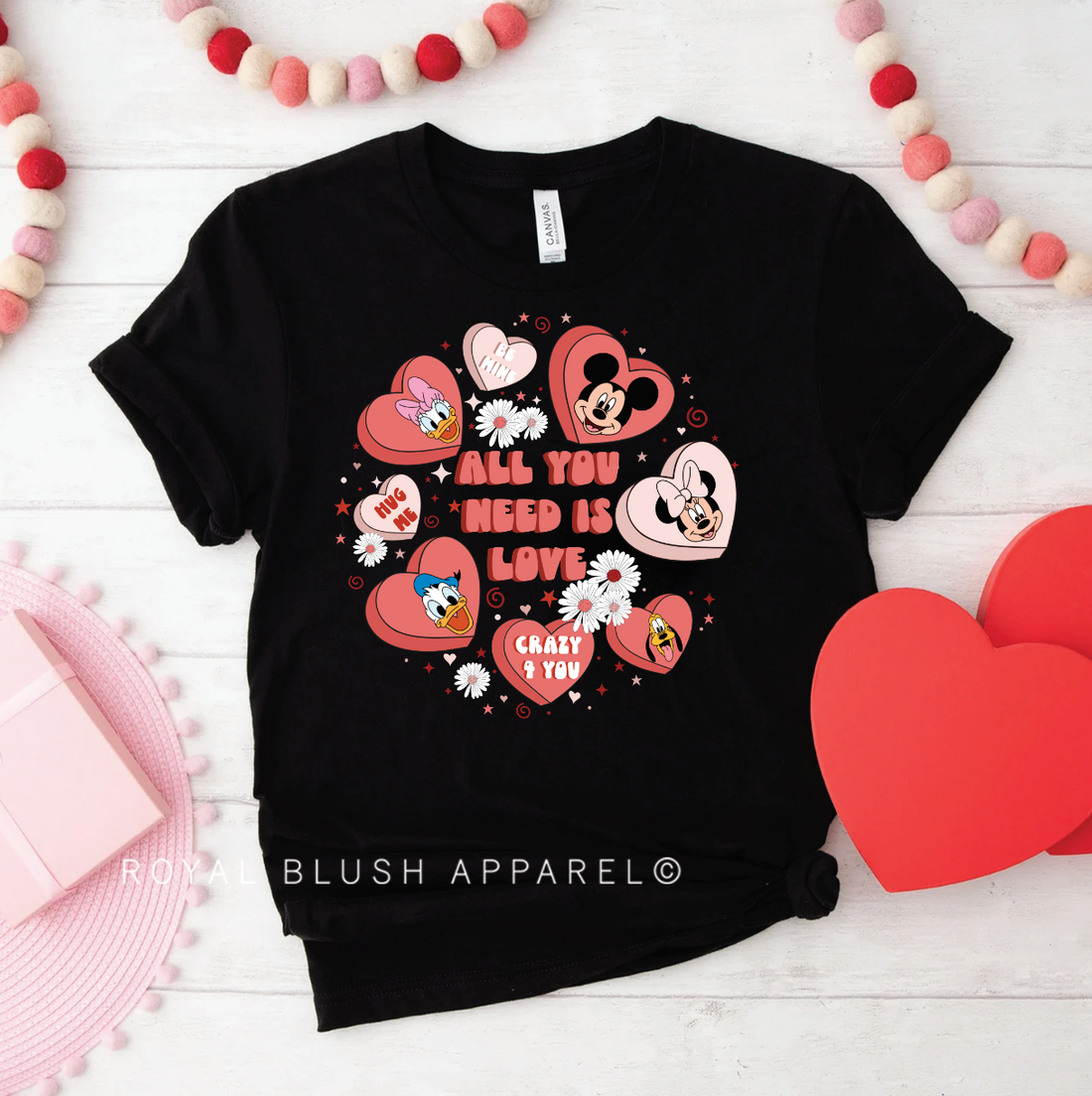 All You Need Is Love Relaxed Unisex T-shirt